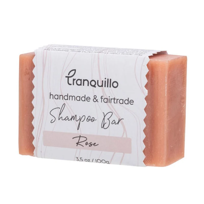 TRANQUILLO vegan Shampoo bar ROZEN zero waste