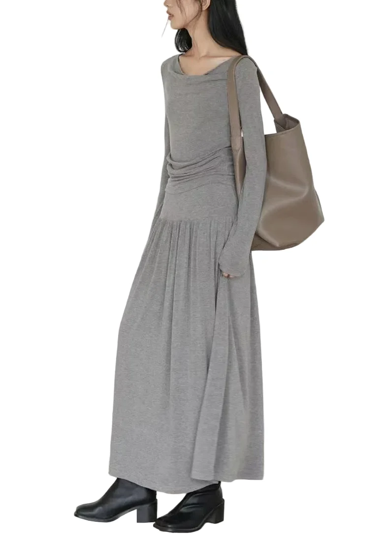 Dames Tweedelige Set Lange Mouwen Gerimpeld Design