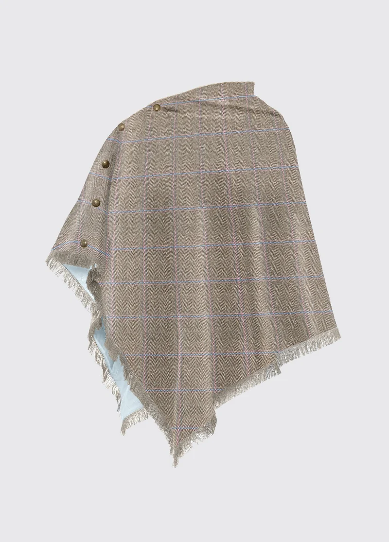 Dubarry Hazelwood Poncho, woodrose