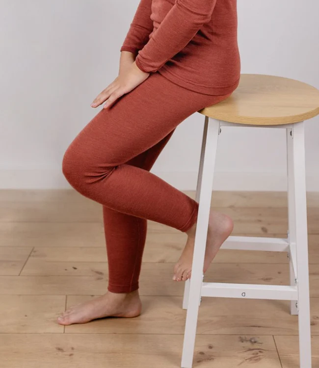ENGEL wol zijde legging KOPER voor kinderen