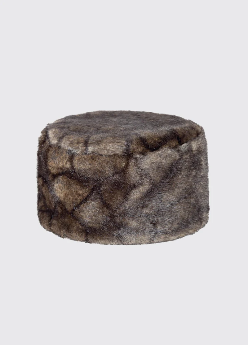 Avoca Faux Fur Hat - Elk