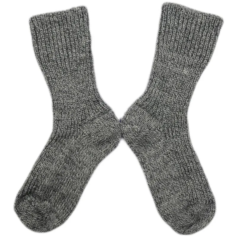 HIRSCH NATUR wollen sokken BABY effen GRIJS 781 48