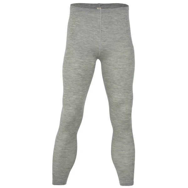 Engel Natur longjohn legging wol zijde heren GRIJS