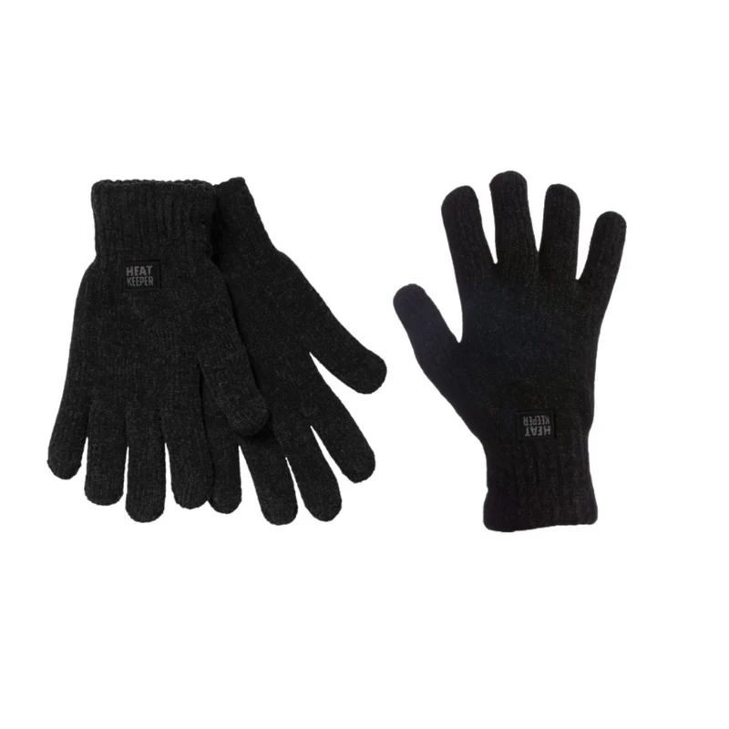 Gebreide thermo handschoenen dames - Chenille - One Size - 2-Paar