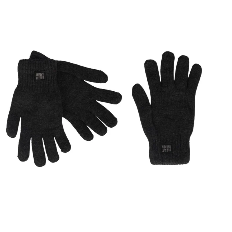 Gebreide thermo handschoenen - Heren - 2-Paar