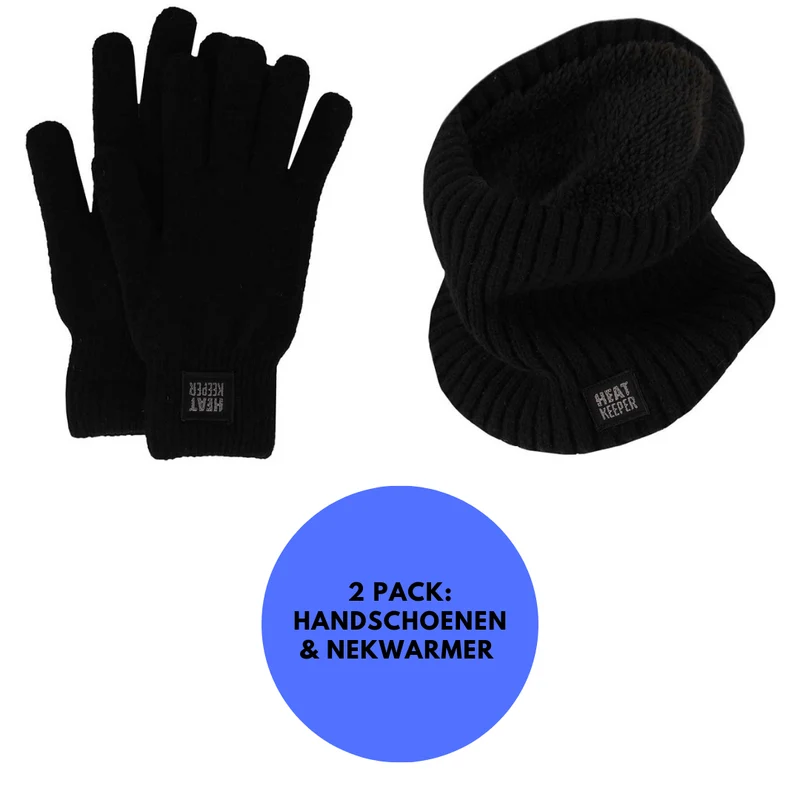 Thermo set Dames - Handschoenen/Nekwarmers - Onesize