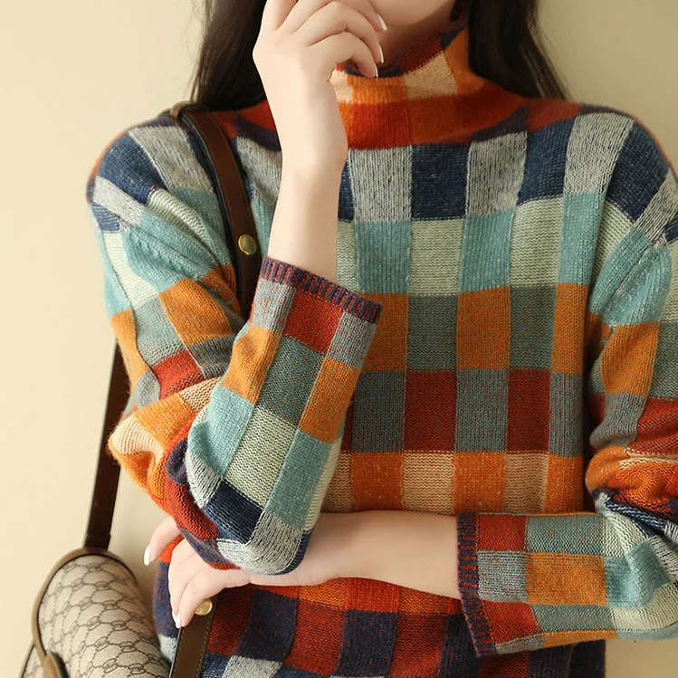 Cozy Women's Turtleneck Sweater