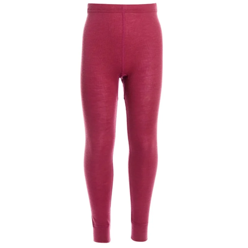 HOCOSA legging biologische wol zijde kind FUCHSIA