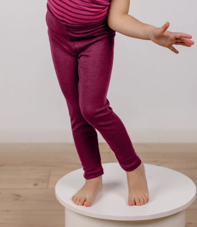 ENGEL wol zijde legging ORCHIDEE voor kinderen
