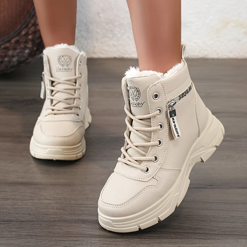 Women's Festive Casual Winter Sneakers - Perfect for Cold Weather