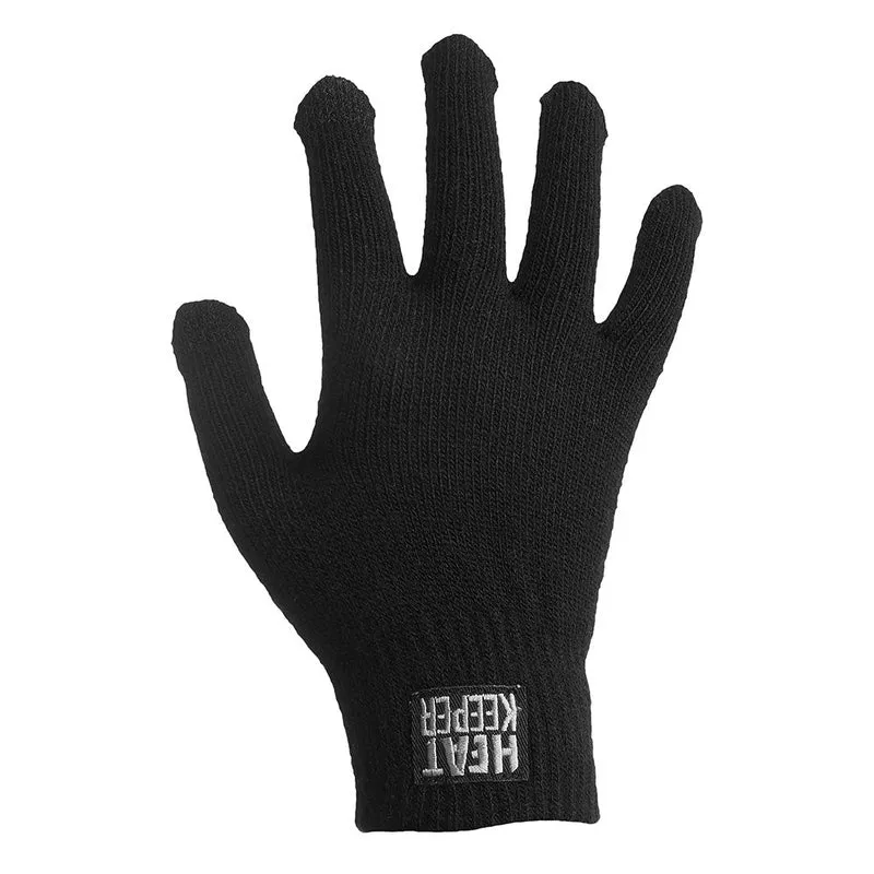 Thermo sporthandschoenen kinderen - Zwart - 4-Paar - Voordeel
