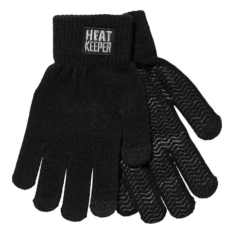 Thermo sporthandschoenen kinderen - Zwart - 2-Paar