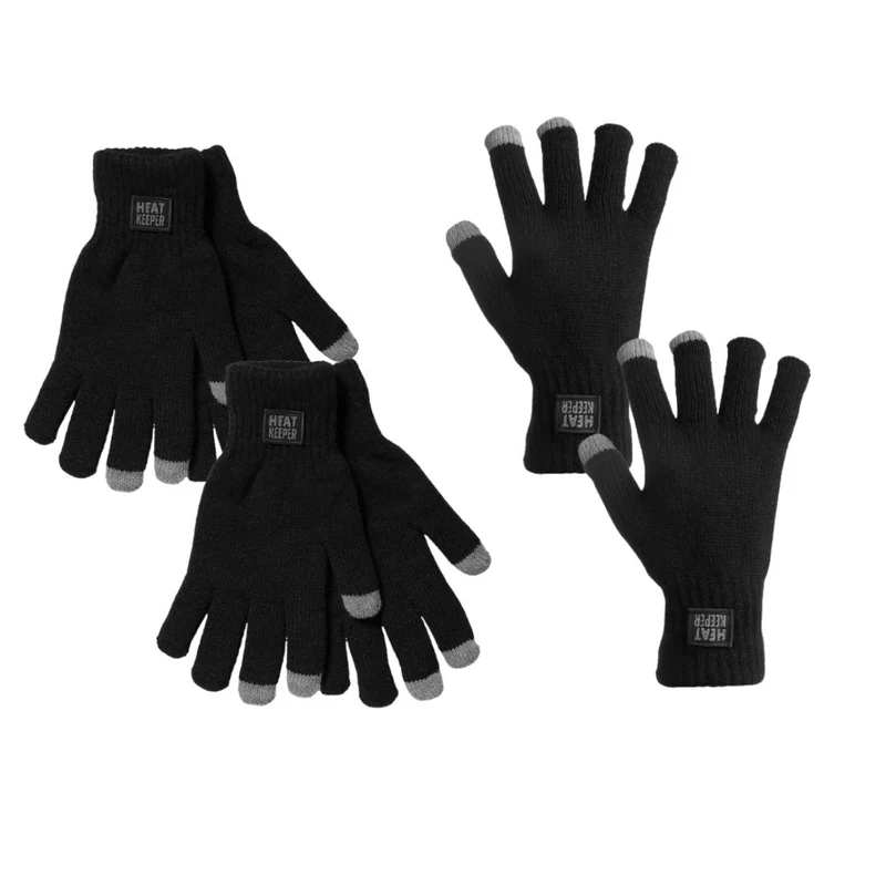 Thermo handschoenen kids met I-touch - 4-Paar - Voordeel