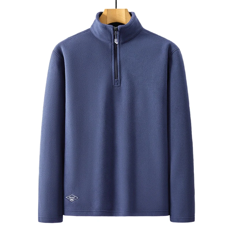Alpine | Heren warme sweater met opstaande kraag