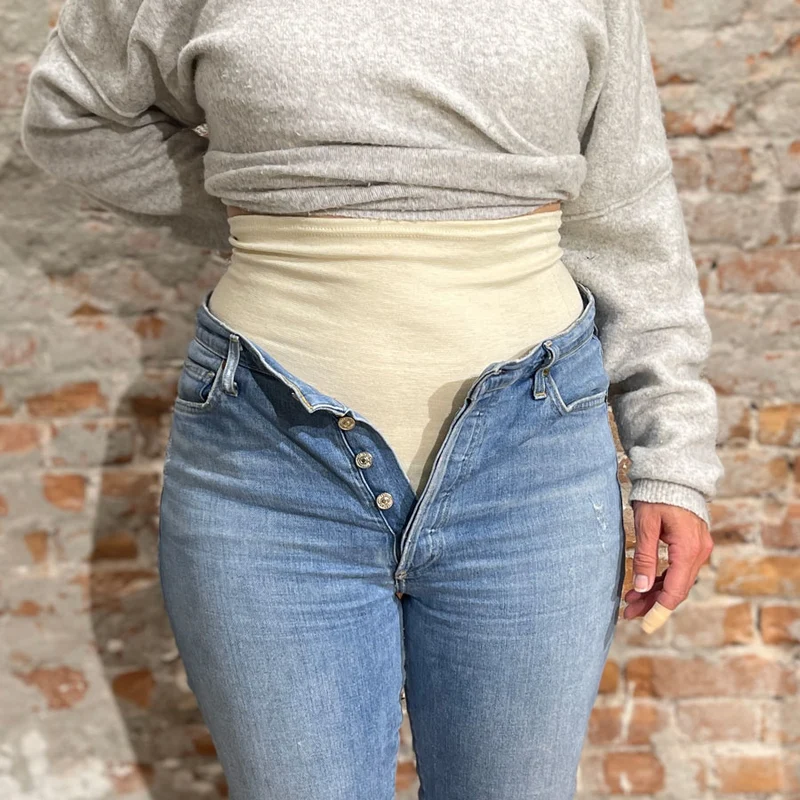 HOCOSA wollen Nierwarmer wol zijde UNISEX van biologische wol