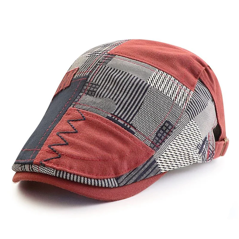 PatchDuck | Patchwork duckbill flat cap