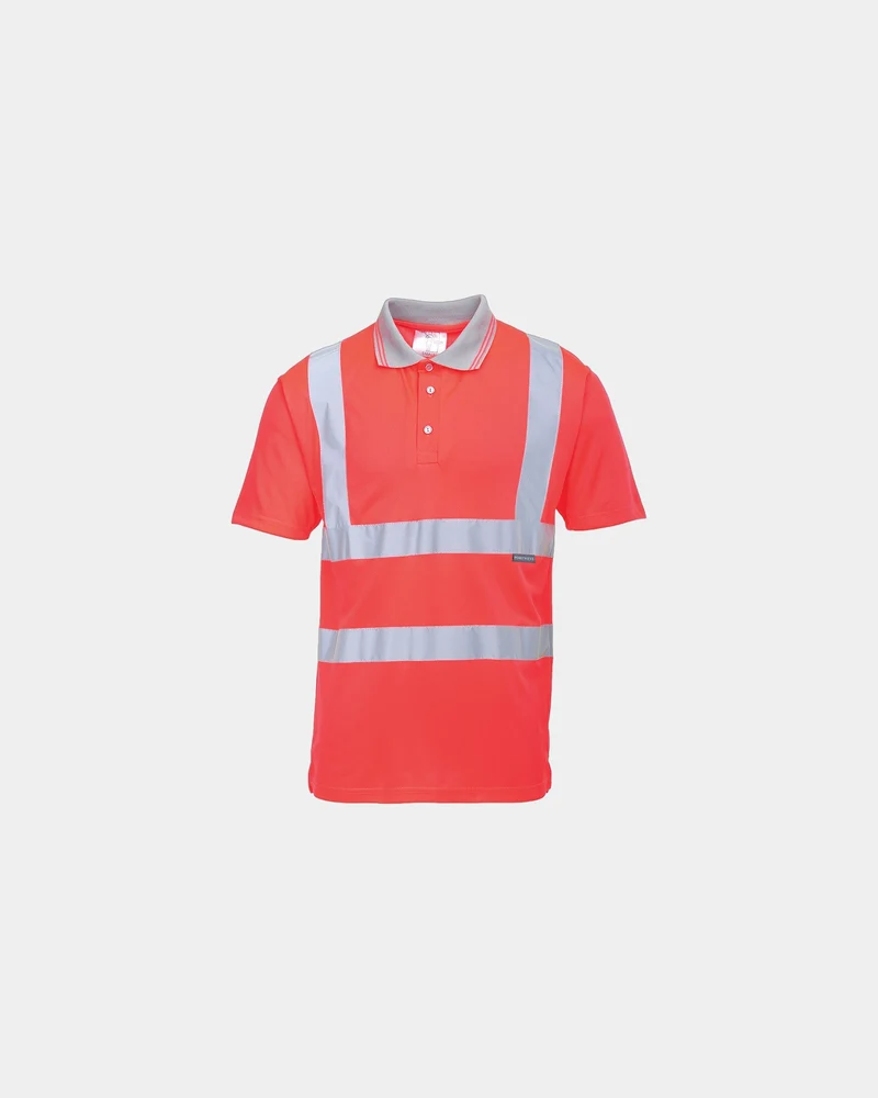 Polo Hi-Vis polyester 175 g/m² om te personaliseren
