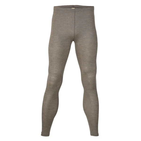 Engel Natur longjohn legging wol zijde heren WALNOOT