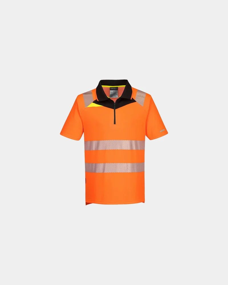 Polo hoge zichtbaarheid polyester mesh om te personaliseren
