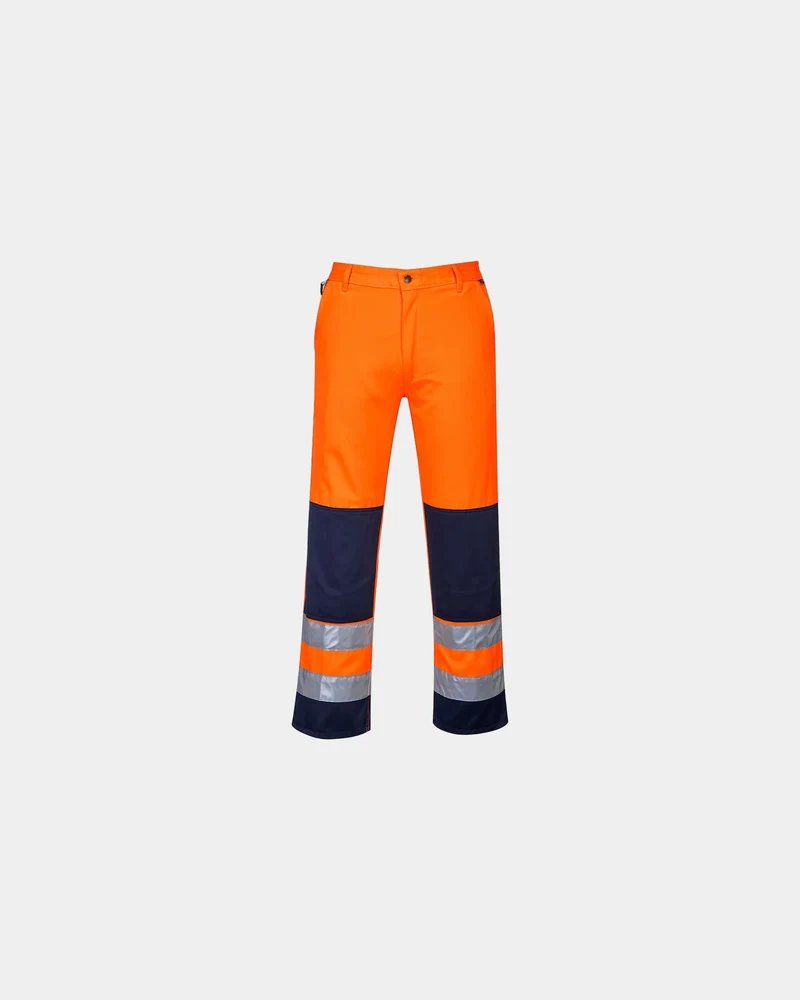 Hi-Vis broek polycoton versterkte naden om te personaliseren