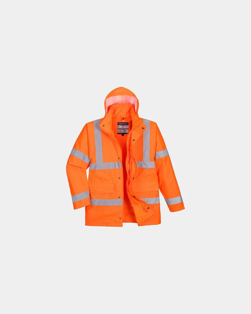 Parka Hi-Vis 3-in-1 waterdicht om te personaliseren