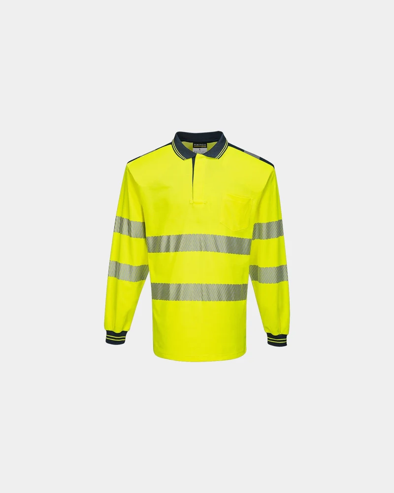 Polo hoge zichtbaarheid katoen lange om te personaliseren