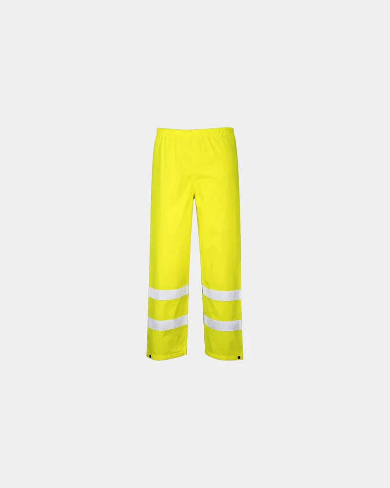 Hi-vis broek waterafstotend elastische om te personaliseren