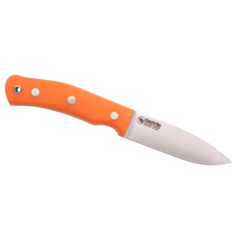 CASSTRÖM NO.10 SFK ORANJE G10, RVS Jachtmes