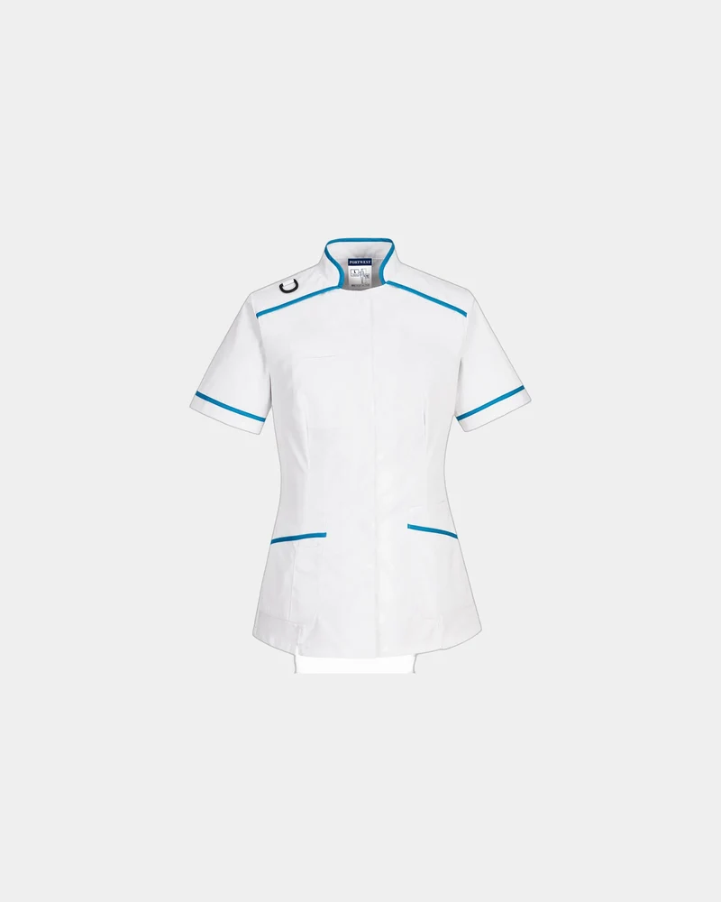 Medische tuniek polyester stretch om te personaliseren