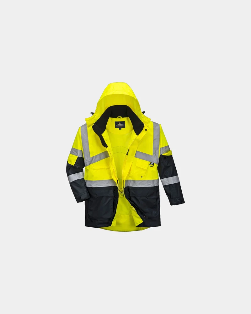 Parka tweekleurig ademend om te personaliseren