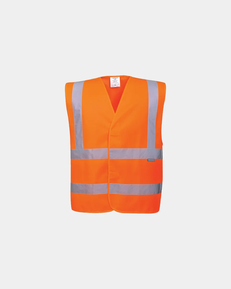 Hesje hi-vis met schouderbanden om te personaliseren