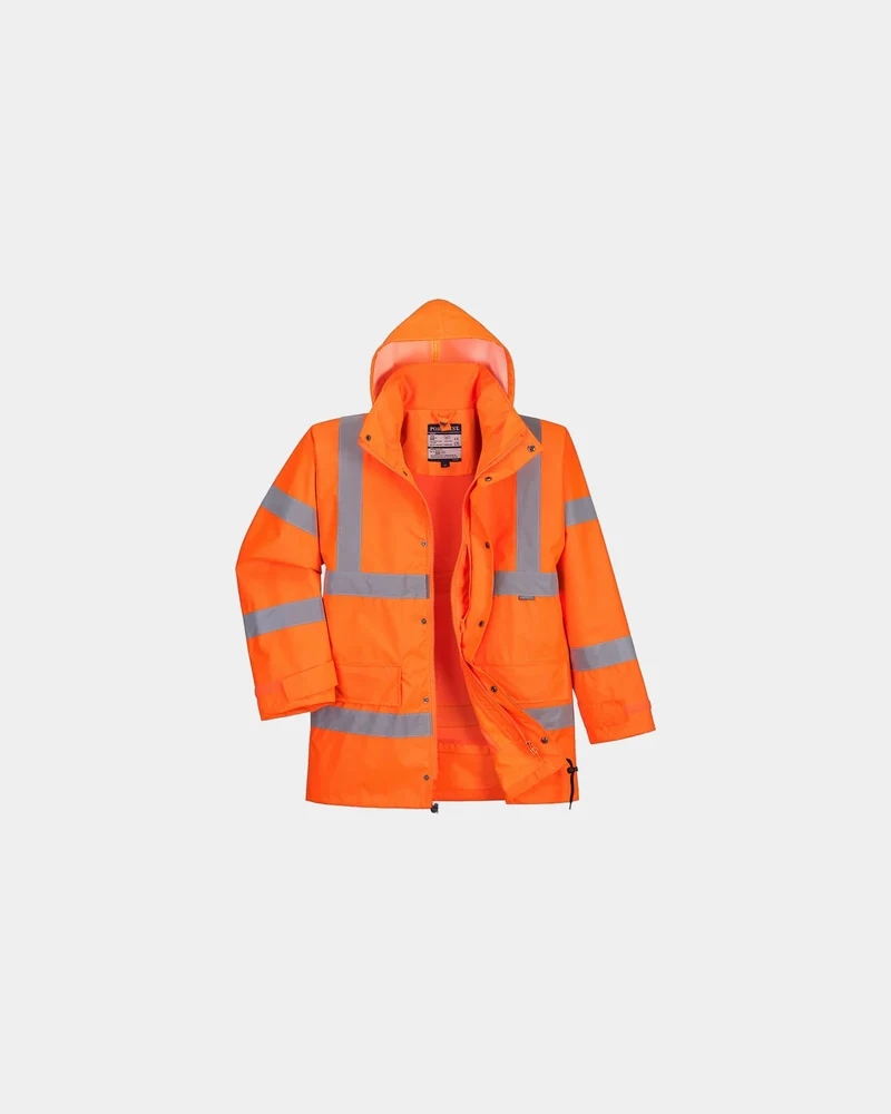 Parka hoge zichtbaarheid waterdicht ISO om te personaliseren