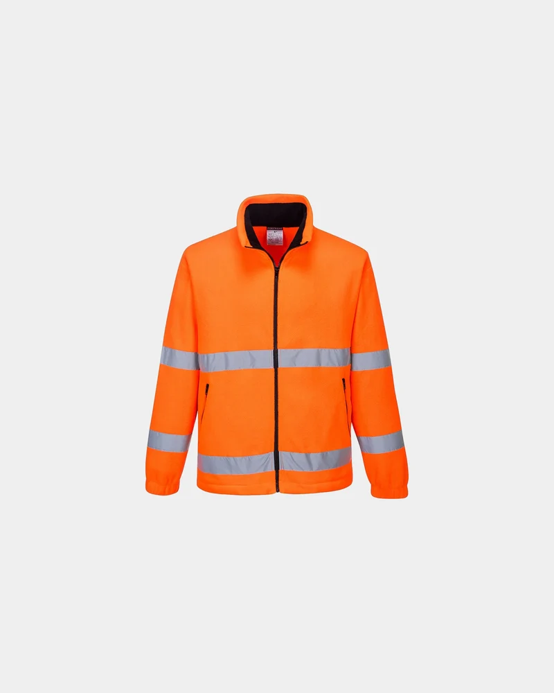 Fleecevest hi-vis anti-pluis 250 g/m² om te personaliseren