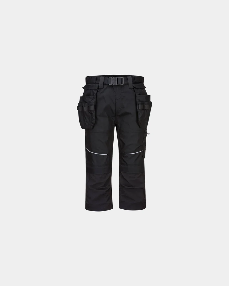 Werkshort holsterzakken Ripstop rekbaar om te personaliseren