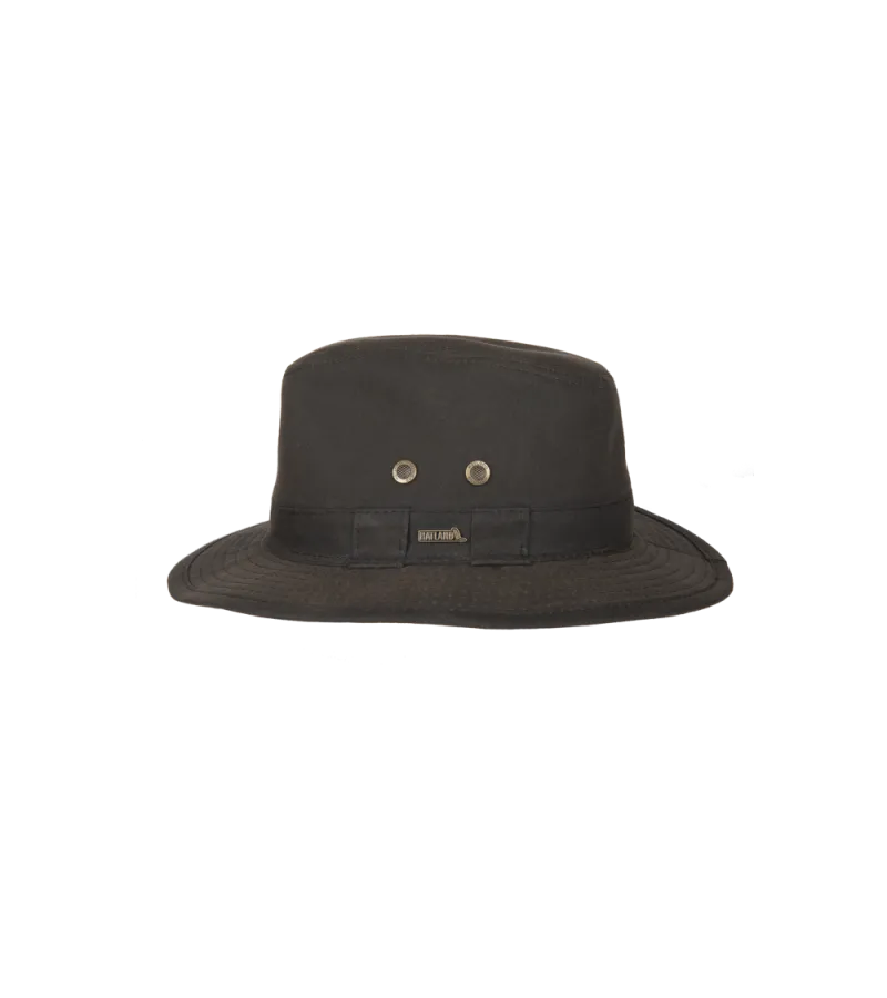 Hatland Sanbourne Waxed Cotton, brown