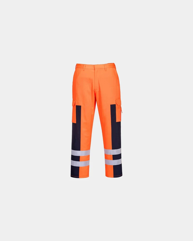 Werkbroek hoge zichtbaarheid om te personaliseren