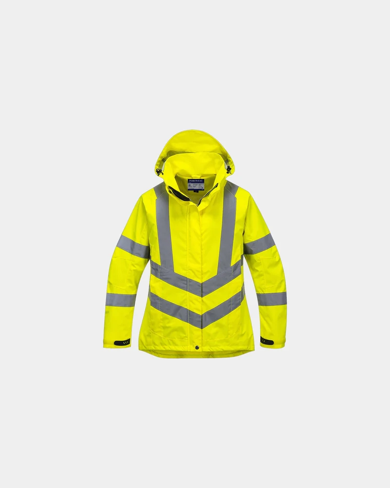 Parka dames hi-vis ademend om te personaliseren