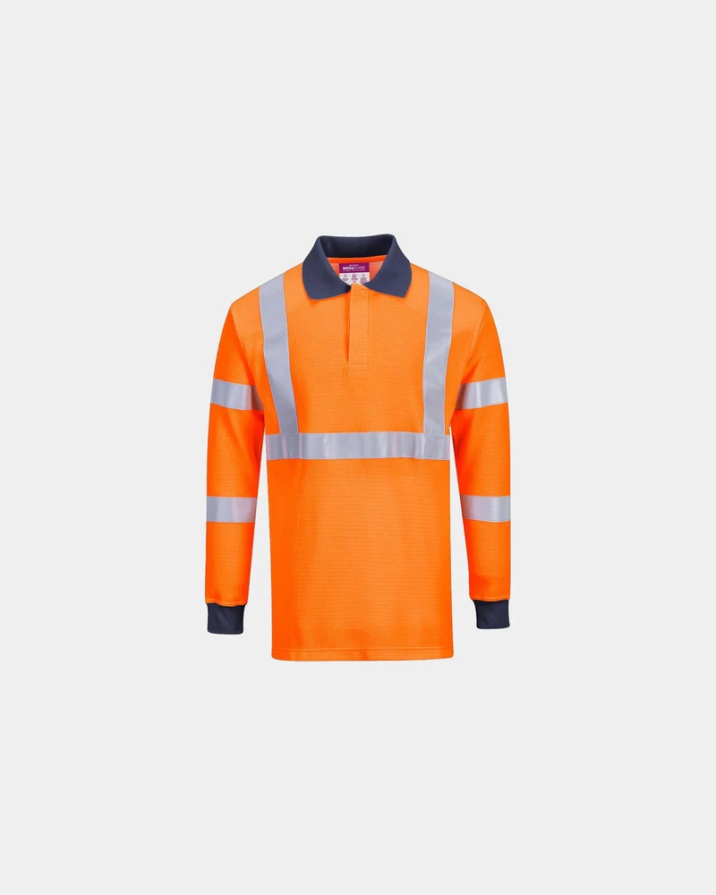 Vlamvertragende polo om te personaliseren