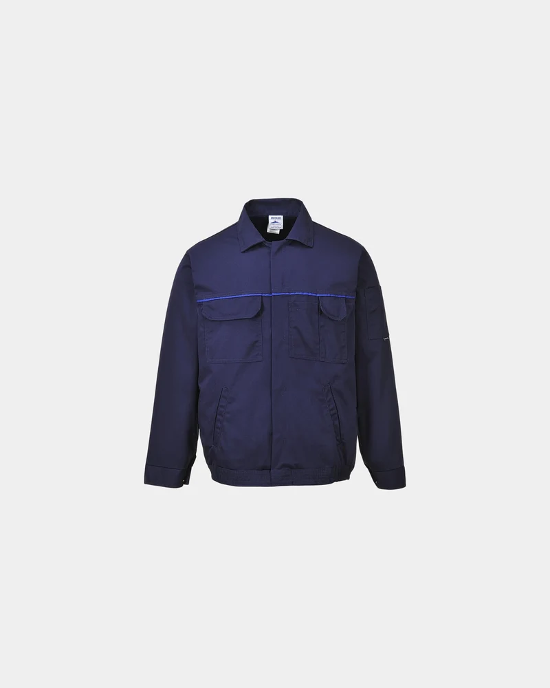Werkjas polycotton meerdere zakken om te personaliseren