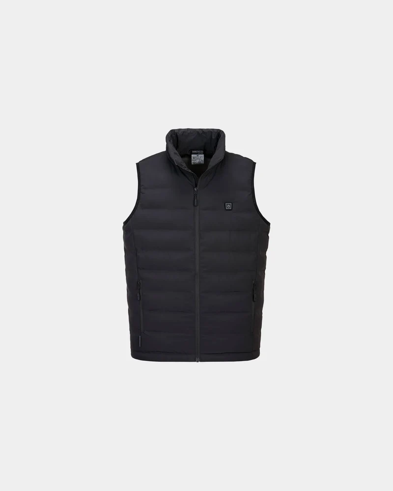 Verwarmd bodywarmer waterafstotend om te personaliseren