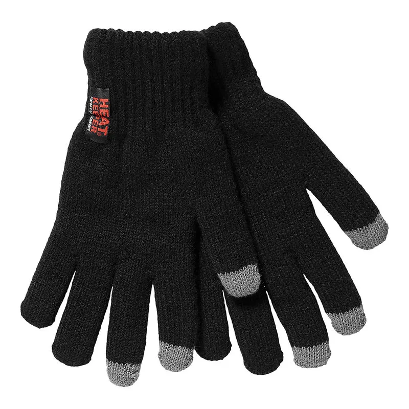Thermo handschoenen dames met I-touch - Zwart - One Size - 1-Paar