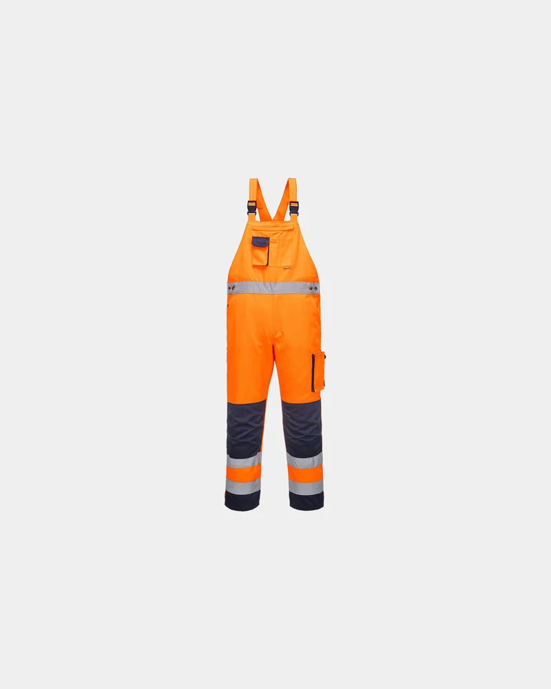 Tuinbroek HV tweekleurig multipockets om te personaliseren