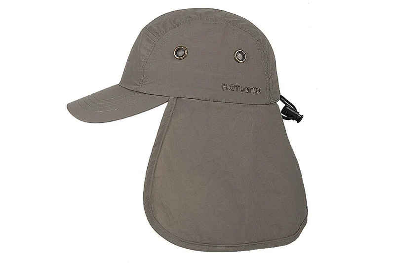 Hatland Tropic met nekflap, olive