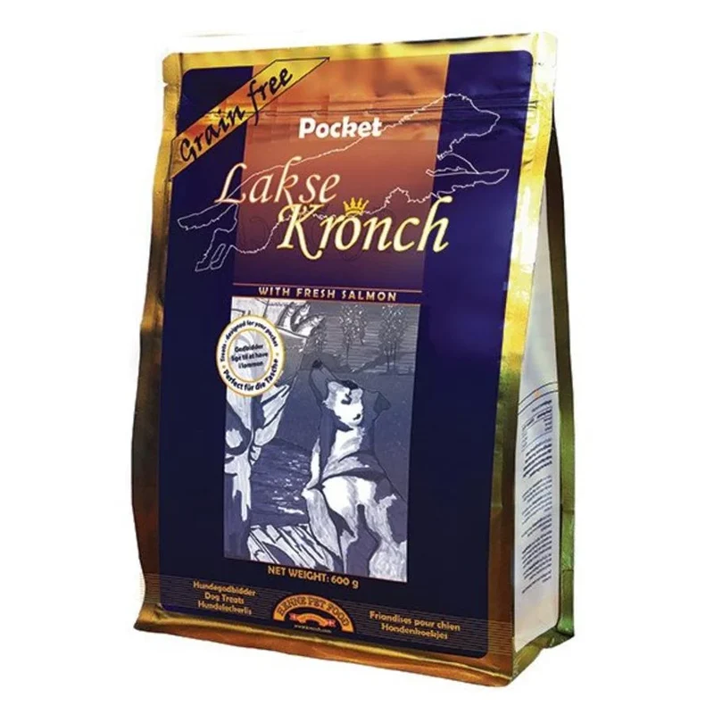 Lakse Kronch Zalmsnacks Pocket 600 gram