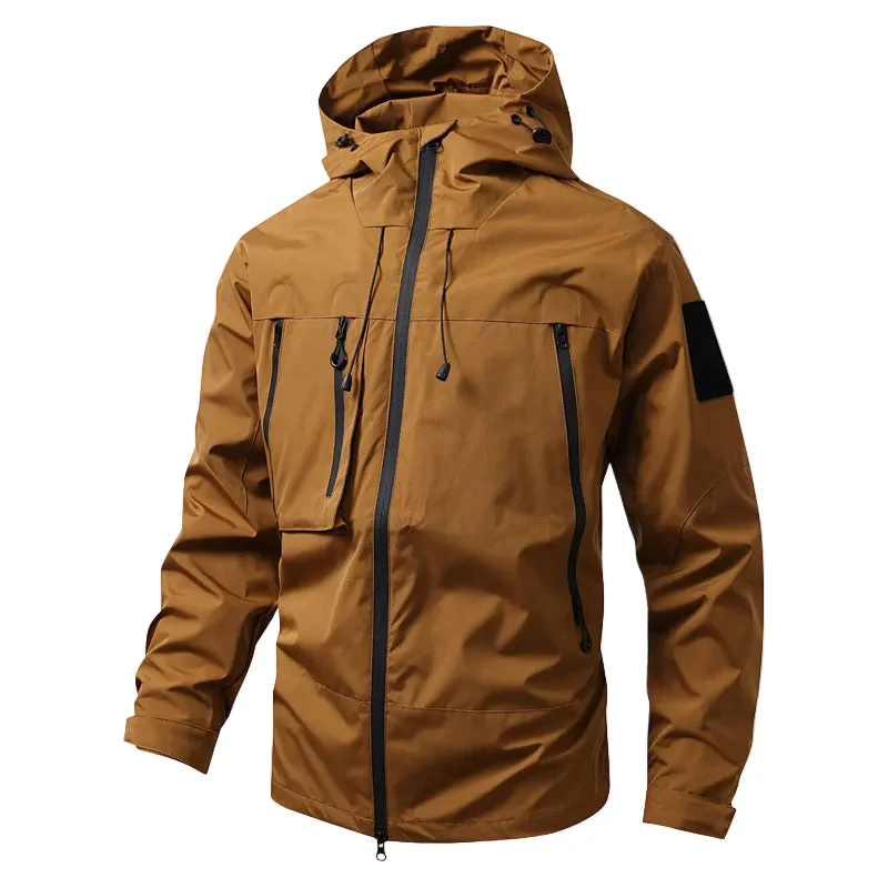 Heren Wandeljack met Capuchon Outdoor Stijl