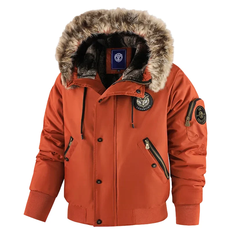 Heren Bomberjack met Capuchon