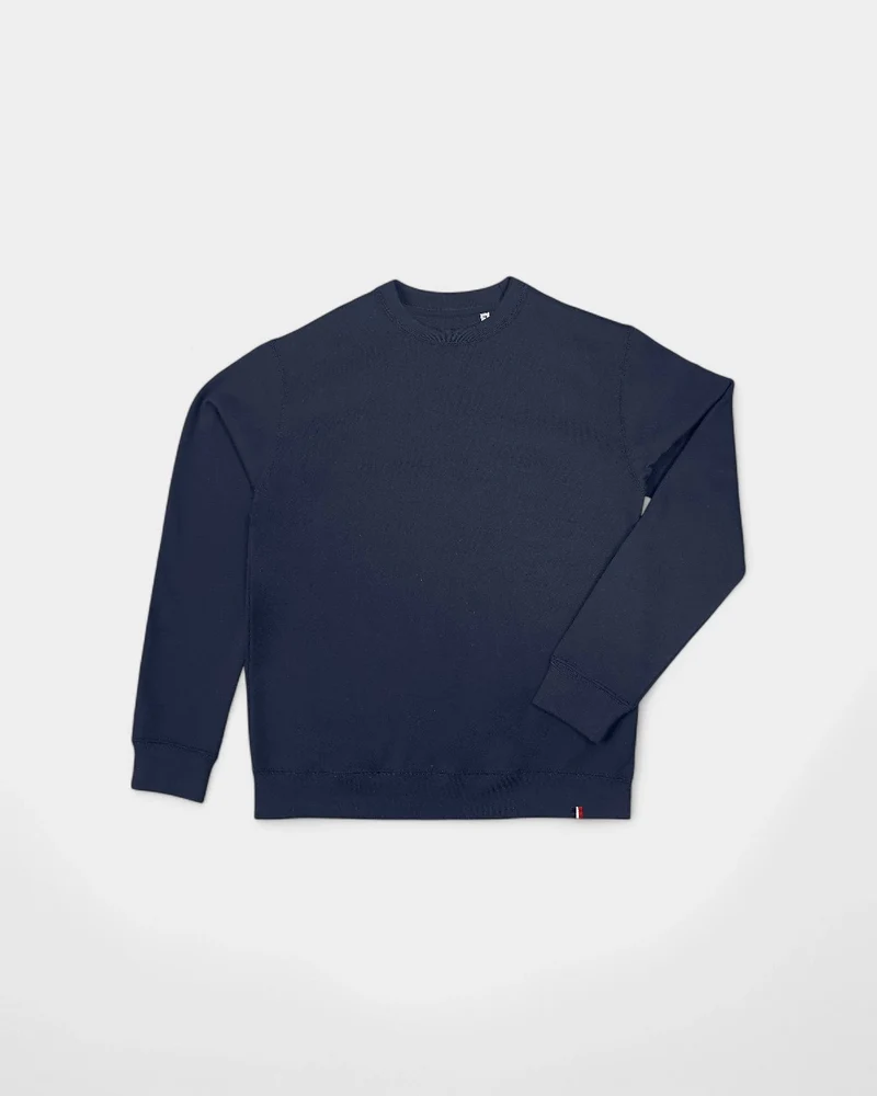 Personaliseerbare ronde-hals sweater Made in France