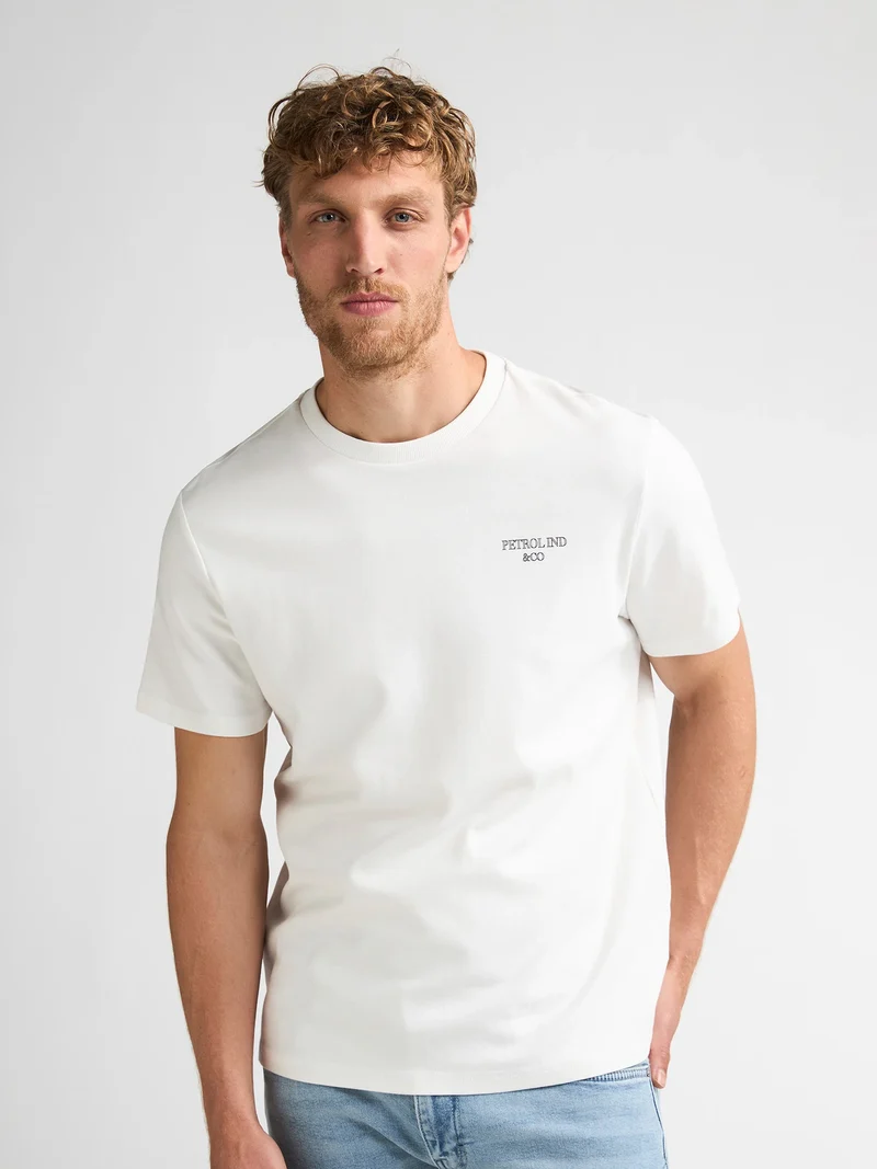 T-shirt met print zimmer