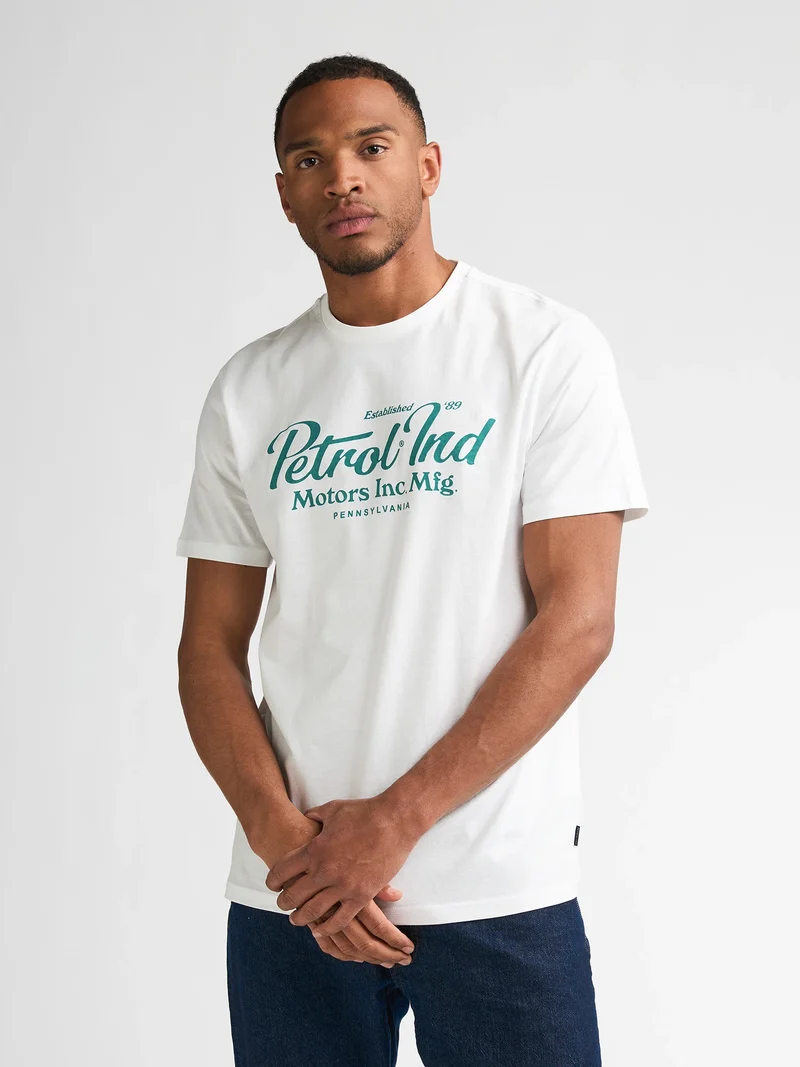 T-shirt met print anderson