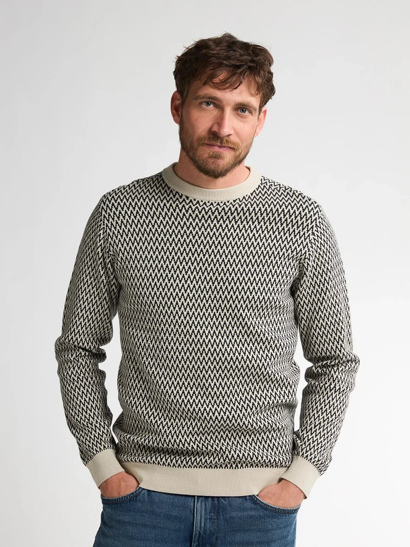 Jacquard Trui Juneau